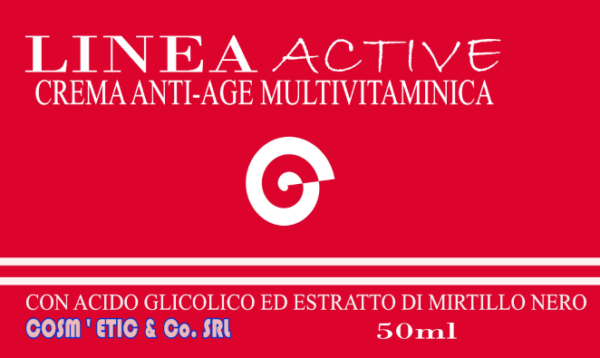 LINEA ACTIVE Crema Notte Anti-Age Rigenerante
